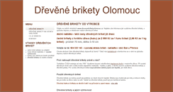 Desktop Screenshot of drevene-brikety-olomouc.cz